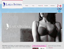 Tablet Screenshot of lailaintima.com